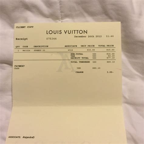 louis vuitton receipt pdf